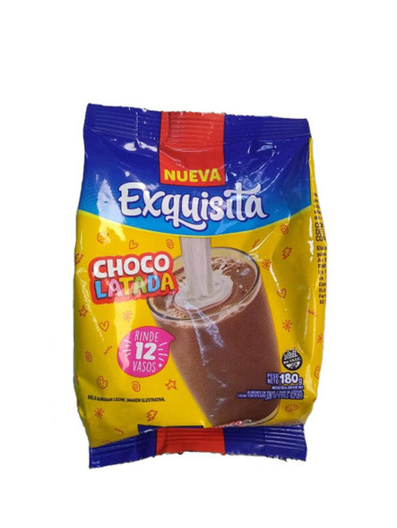 Exquisita Chocolatada Chocolate Powder Yields 12 Glasses, 180 g / 6.34 oz
