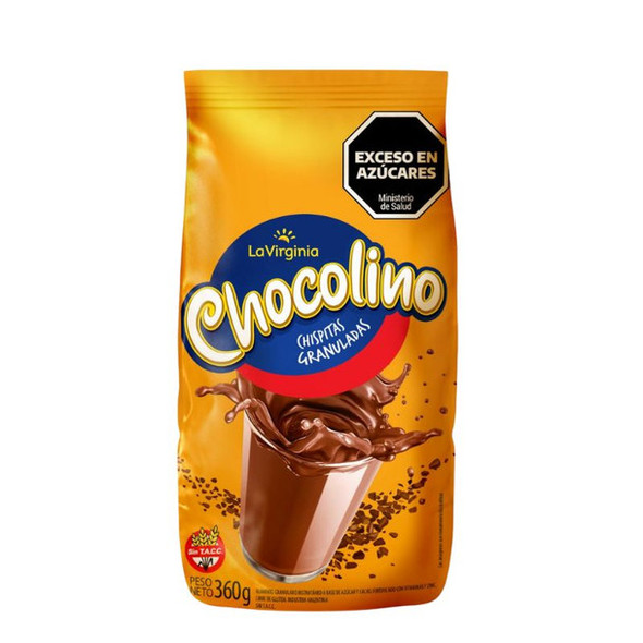 Chocolino Cacao en Polvo for Baking & Drinks, 360 g / 12.7 oz