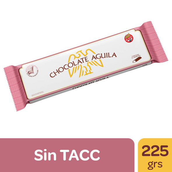 Águila Dark Chocolate Bar Perfect with Hot Milk Submarino Remo, 225 g / 7.9 oz large bar