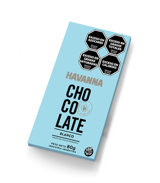 Havanna Chocolates Tableta White Chocolate Bar, 80 g / 2.82 oz