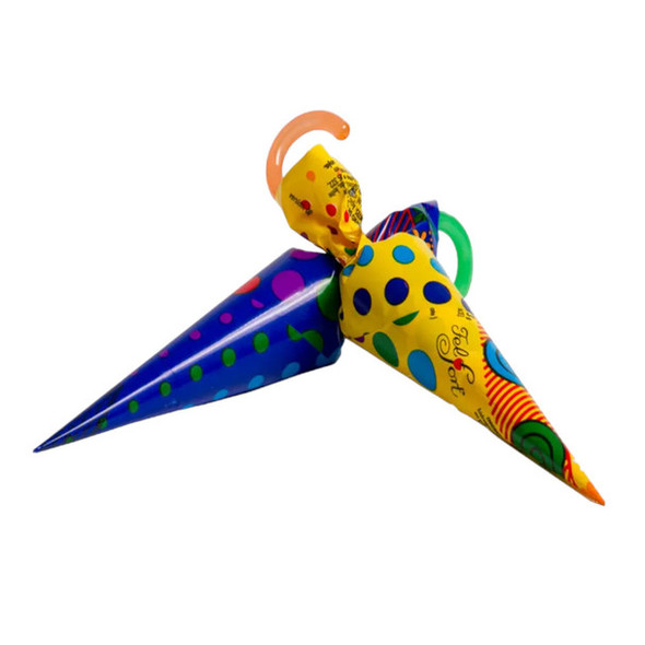 Paragüitas Felfort Milk Chocolate Lollipop Umbrella-Shaped, 13 g / 0.5 oz (box of 20)