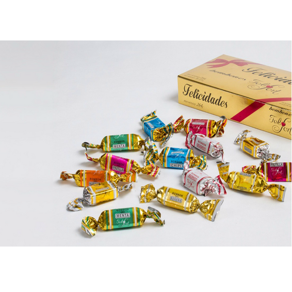 Bombonera Bombones Surtidos Assorted Chocolate Bites by Felfort - Perfect Gift Box, 264 g / 9.31 oz