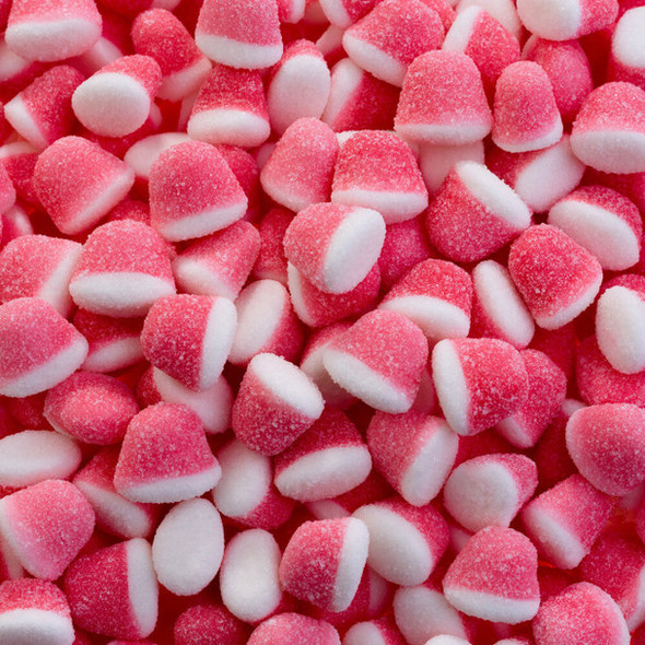 Fini Besos Gomitas de Frutilla y Crema Strawberry & Cream Candies Gummies, 500 g / 17.63 oz