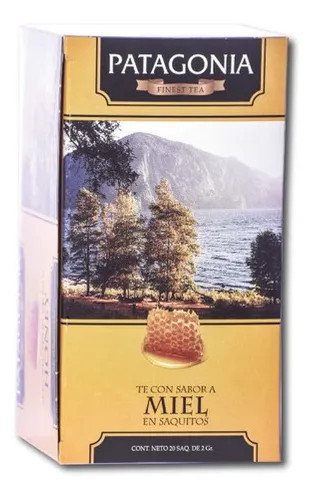 Patagonia Finest Tea Miel Honey Flavor (box of 20 bags)
