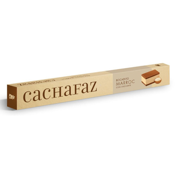 Cachafaz Marroc Peanut & Milk Chocolate Snack w/Crunch  Bocadito Marroc con Crocante de Arroz, 168 g / 5.9 oz (Box of 12)