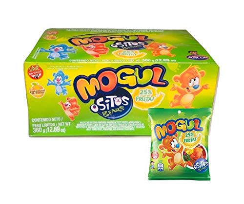 Mogul Ositos Candies Gummies, 30 g / 1.05 oz (box of 12)