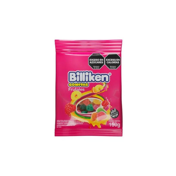 Billiken Gomitas Frutales Fruit Candies Gummies, 150 g / 5.29 oz