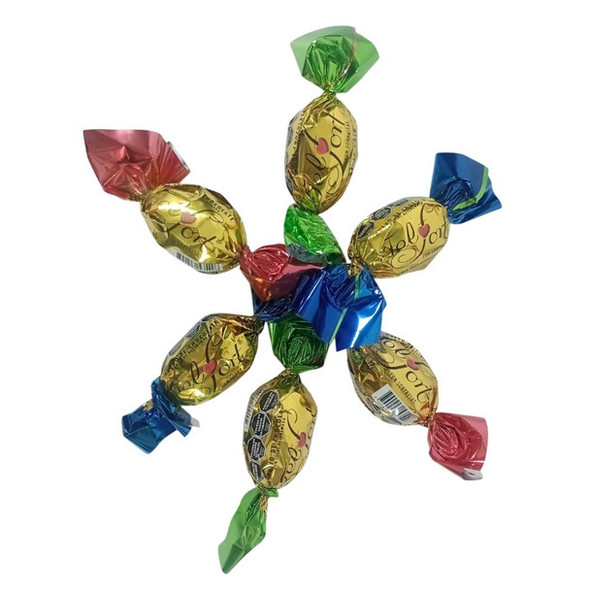 Felfort Mini Huevos de Pascua Fantasía Mini Easter Eggs – Milk Chocolate with Surprise (pack of 6, 17 g / 0.6 oz ea)