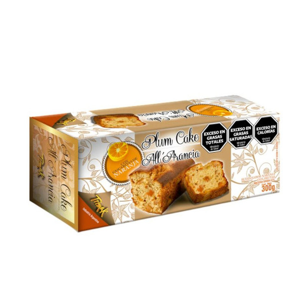 Trimak Plum Cake All’Arancia with Orange Peel, 300 g / 10.58 oz