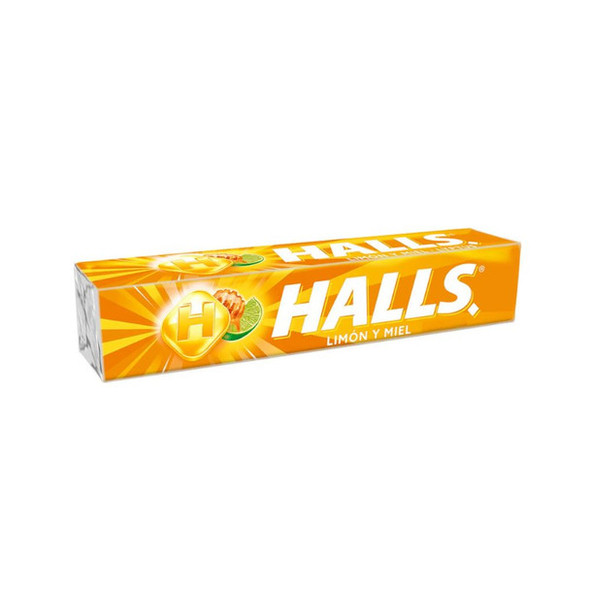Halls Honey Lemon Candies, 26.5 g / 0.9 oz ea (box of 12)