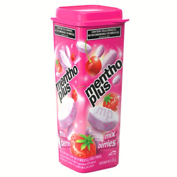 Menthoplus Candy Mix Berries Flavor, 30 g / 1.05 oz tube
