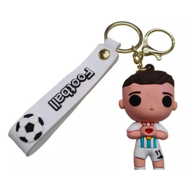Keychain Ángel Fideo Di María Llavero Selección Argentina Funny Football Futbol Key Holder