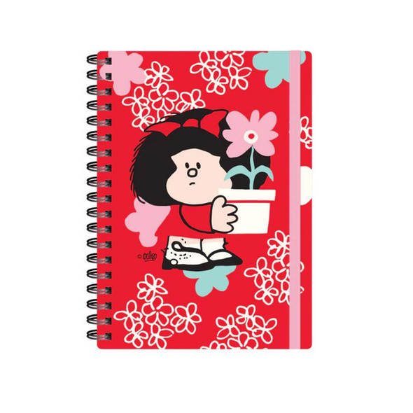 Mafalda Notebook A5 Hardcover Spiral Bound (various models)