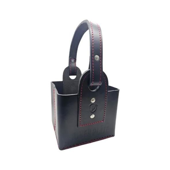 Kyma River Plate Genuine Leather Square Matera - Premium Holder, Durable Cowhide Carry Bag (20 cm x 20 cm x 17 cm)