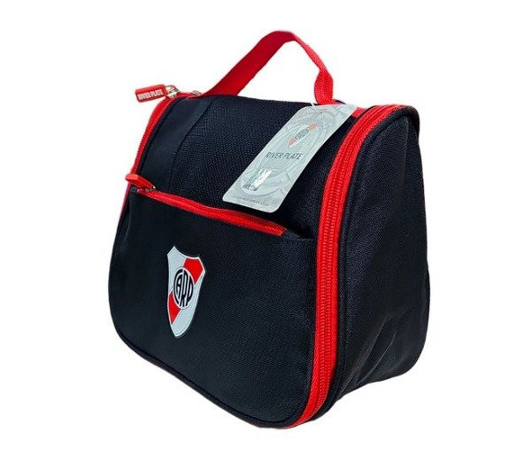 Official River Plate Toiletry Bag - Neceser with Handle and Zipper