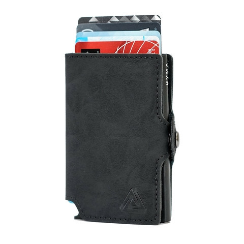 Kyma Leather RFID Blocking Security Wallet, Minimalist & Compact Design (Various Colors Available)