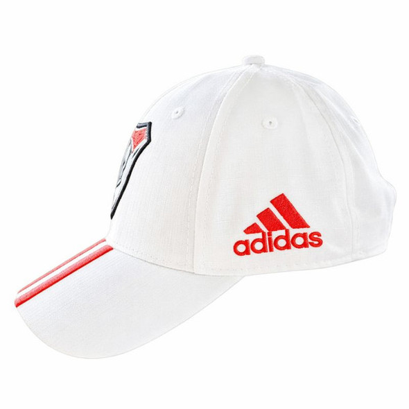 River Plate Official White Cap with Embroidered Crest, One Size Adjustable