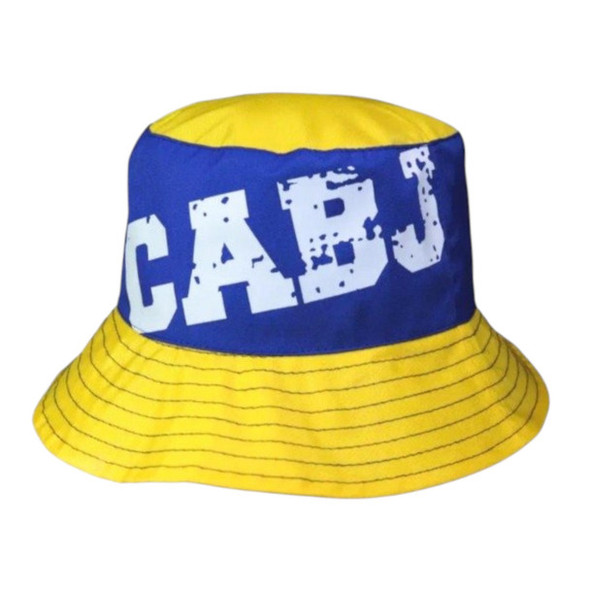 Boca Juniors Official Soccer Team Bucket Hat, 45 cm / 17.7 Inches Circumference