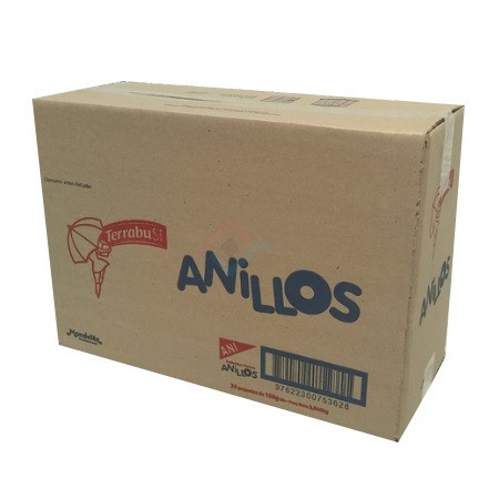 Anillos Terrabusi Galletitas Sweet Ring Cookies Wholesale Bulk Box, 170 g / 5.99 oz (box of 24)