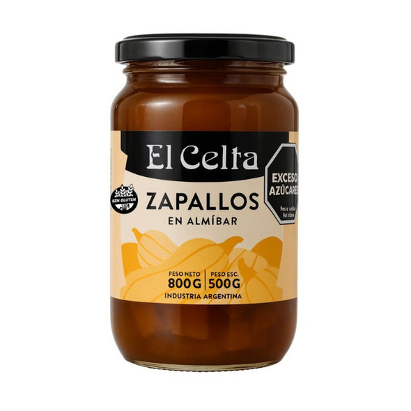 El Celta Zapallos en Almíbar Pumpkin in Syrup, 800 g / 28.2 oz