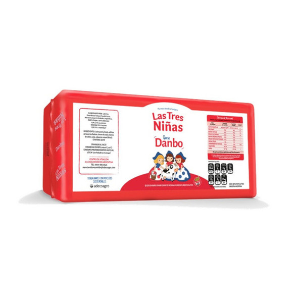 Las Tres Niñas Danbo Cheese Whole Bar Queso Danbo Gluten-Free , 3.5 kg / 7.71 lbs (approx)