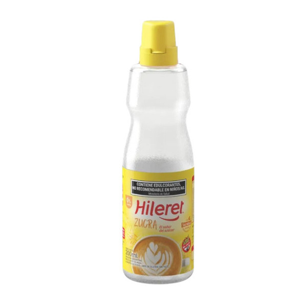 Hileret Sweetener with Zucra for Hot & Cold Beverages Edulcorante, 200 ml / 8.4 oz