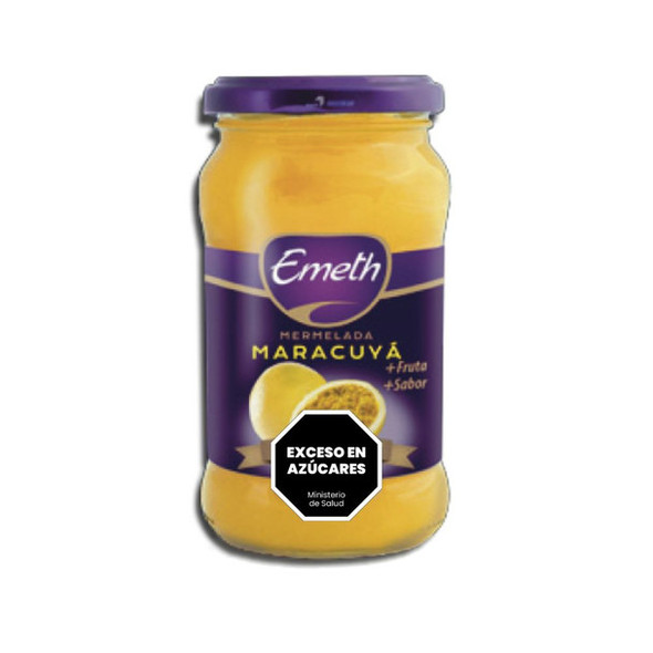 Emeth Classic Maracuya Jelly Jam Mermelada de Maracuyá - Gluten-Free, 454 g / 16.01 oz