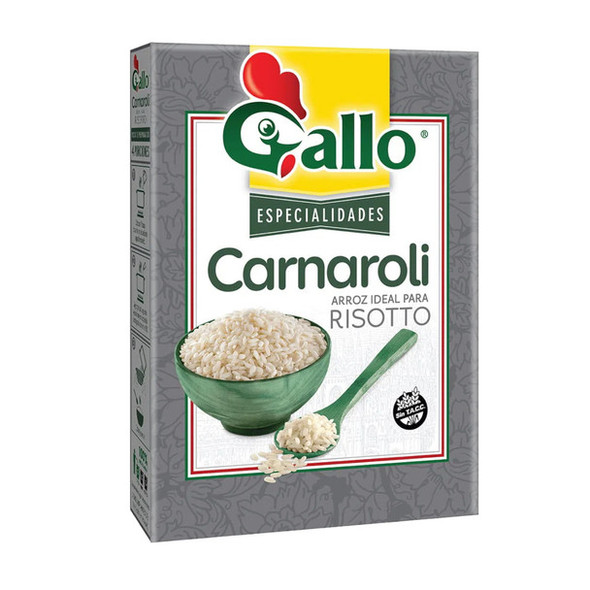 Gallo Especialidades Carnaroli Rice - Ideal for Risotto, 500 g / 17.63 oz