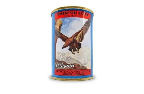 El Águila Pimentón Extra Picante Extra Hot Paprika Powder, 80 g / 2.82 oz In Can