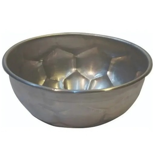 Molde Aluminio Pelota Aluminum Cake Pan Soccer Ball-Shaped Aluminium Baking Pan, 22 cm / 8.66" diam