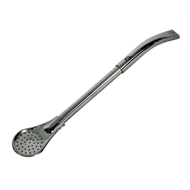 Un Mate Bombilla Pico de Loro Stainless Steel 18/8 Acero Inoxidable Straw for Mate, 18 cm / 7" length