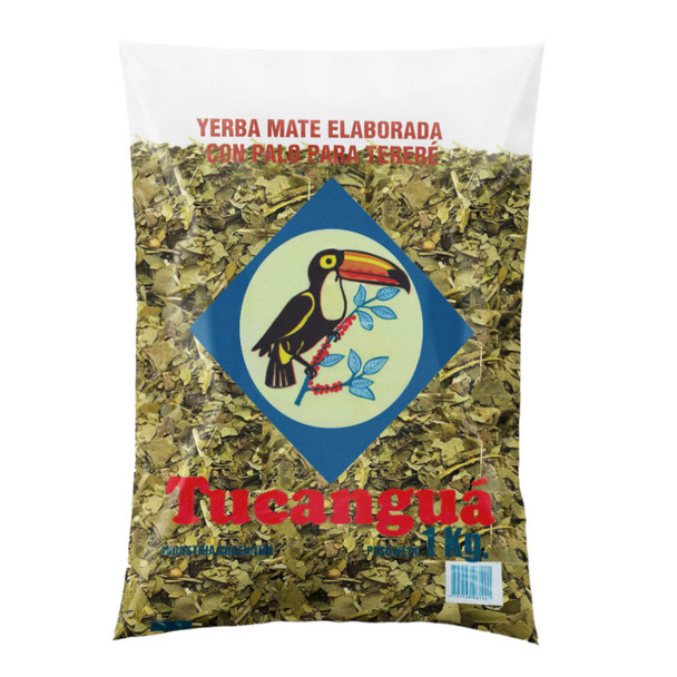 Tucanguá Yerba Mate with Stems for Tereré, 1 kg / 35.27 oz