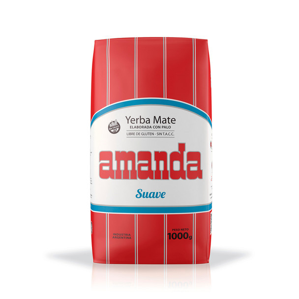 Amanda Yerba Mate Suave with a Stem Gluten-Free, 1 kg / 2.2 lb