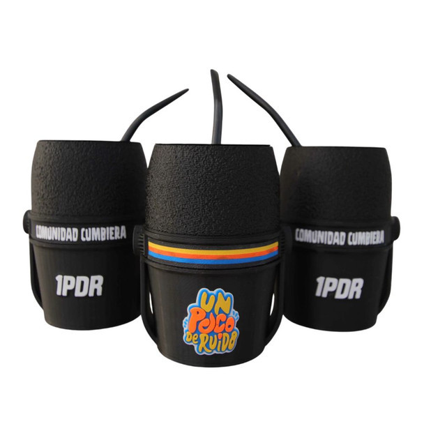 Un Poco de Ruido 3D-Printed Mate Soltalo Que No Es MIC Design, Bombilla Included