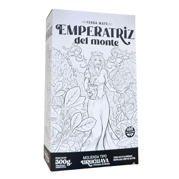 Emperatriz Del Monte Yerba Mate Molienda Uruguaya, 500 g / 17.64 oz