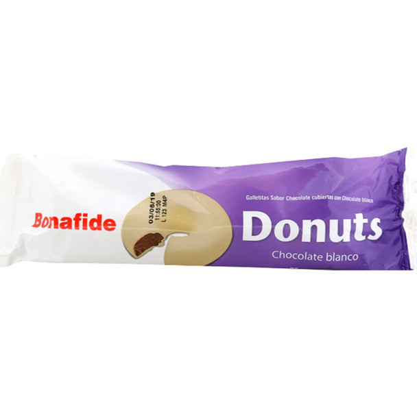 Bonafide Mini Donuts White Chocolate with Cookie, 78 g / 2.8 oz (pack of 3)