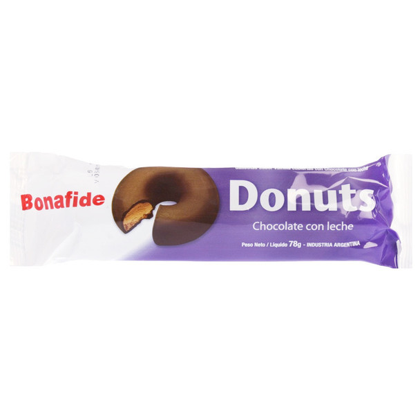 Bonafide Mini Donuts Milk Chocolate with Cookie, 78 g / 2.8 oz (pack of 3)