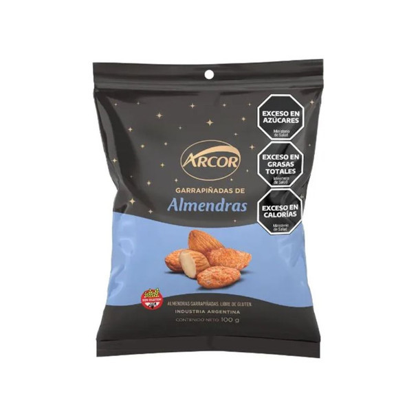 Arcor Garrapiñada de Almendras Caramel Coated Almonds Almendra Garrapiñada, 100 g / 3.5 oz