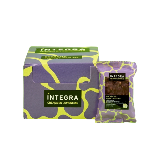 Íntegra Bocadito Maní con Chocolate Peanut & Chocolate Bites Vegetable Origin