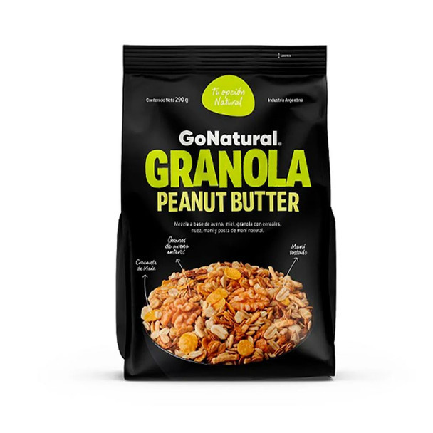 Go Natural Granola Peanut Butter Flavor, 290 g / 10.2 oz
