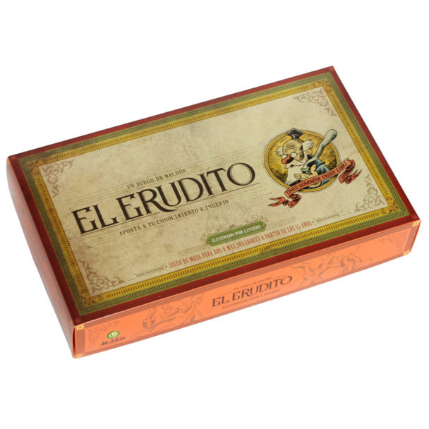 Maldón El Erudito Board Game for 2 or More Players, Ages 15 and Up, Illustrated by Liniers