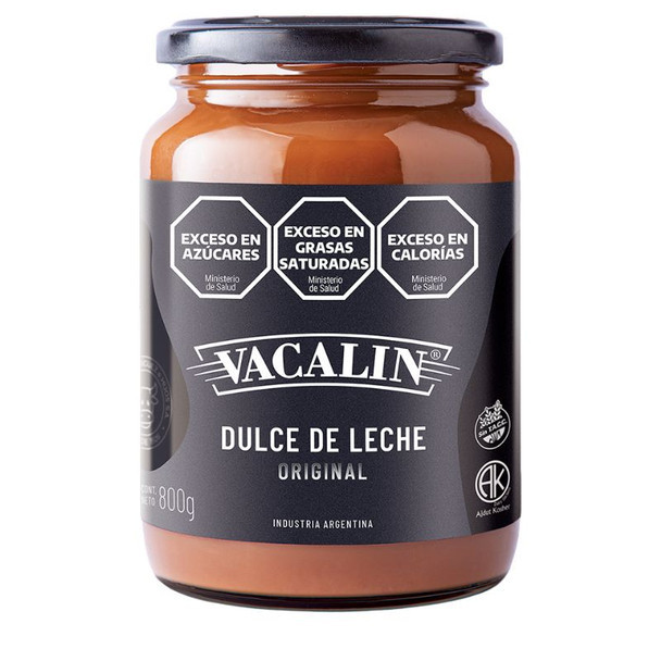 Vacalin Dulce de Leche Original in Glass Jar, 800 g / 28.2 oz