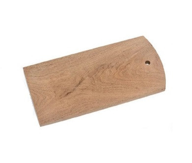 Tabla Lisa Rectangular de Algarrobo Carob Cutting Board for Kitchen Ideal Picada, 15 cm x 30 cm / 5.9" x 11.8"