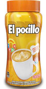 El Pocillo Cebada Ready to Make Powder Malt Drink Caffeine-Free, with Vitamins A, B, D, and Zinc 170 g / 5.9 oz