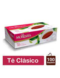 Morenita Té Classic Tea (box of 100 tea bags)