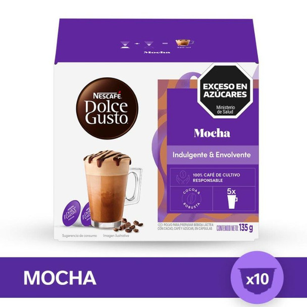 Nescafé Dolce Gusto Coffee Capsules Mocha Flavor, 135 g / 4.76 oz