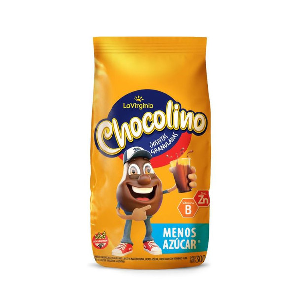 Chocolino Reduced Sugar Chocolate Powder for Milk, 300 g / 10.58 oz