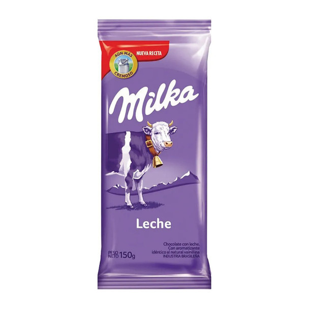 Milka Milk Chocolate Bar, 150 g / 5.3 oz each (pack of 2)