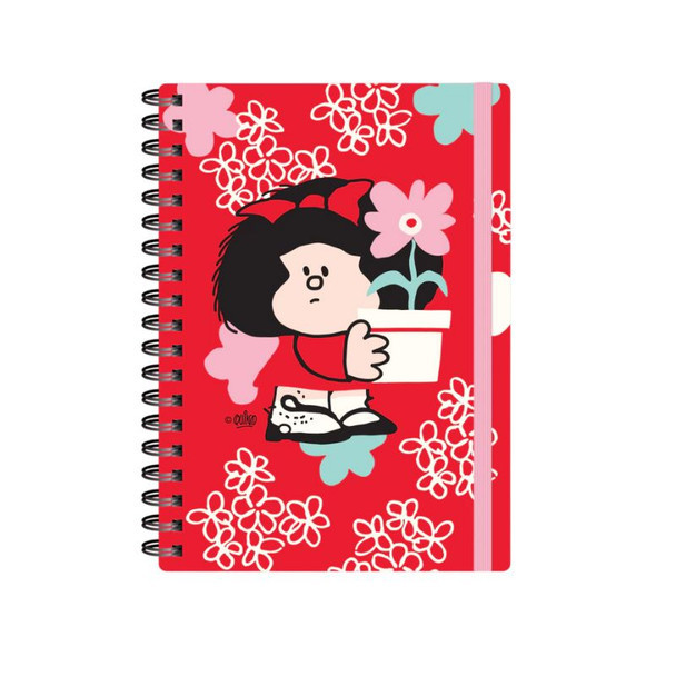 Mafalda Notebook A5 Hardcover Spiral Bound (various models)