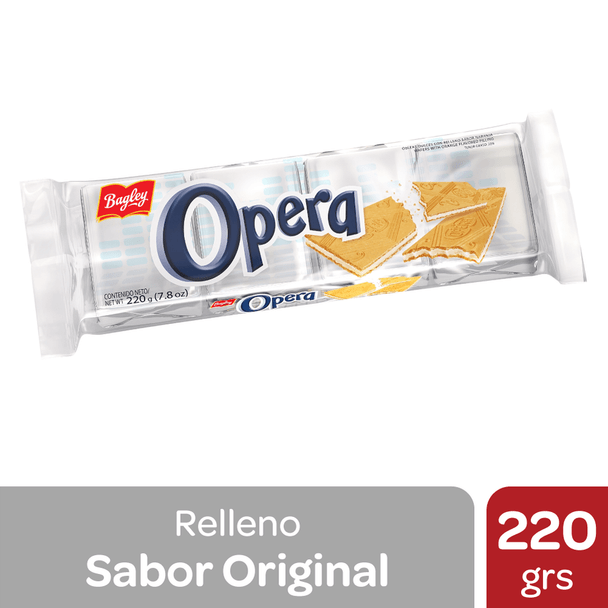 Opera Thin Sweet Orange Flavored Cream Wafers 4-Pack, 220 g / 7.76 oz ea (1 unit)